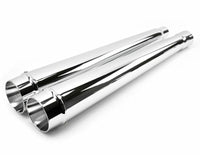 SCMOTO 4" Megaphone Slip-On Mufflers Exhaust Pipes for Harley 2017-UP Touring Bagger Dresser Road Glide Street Glide Road King Electra Glide CVO Ultra