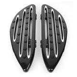 SCMOTO Front Rear Floorboard Foot Boards For Harley Touring Road King Road Glide Street Glide Electra Glide Softail