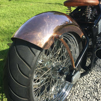 SCMOTO 13/11/9/7.5'' Strutless Rear Fender For Harley Softail Dyna Sportster Custom Bobber Chopper