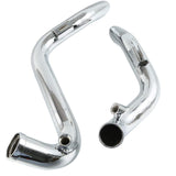 SCMOTO 1 3/4" Drag Y Pipes Exhaust For Harley Softail Dyna Sportster Touring