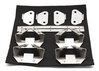 SCMOTO Hard Saddlebag Latch Cover Lock Kit For Harley Touring Road Glide Street Glide Road King Electra Glide Ultra CVO