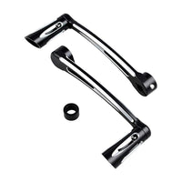 SCMOTO Set Brake Arm Peg Pedal with Front Rear Shift Levers Shifter Pegs For 2008-203 Harley Touring Road Glide Road King Electra Glide Street Glide CVO Ultra